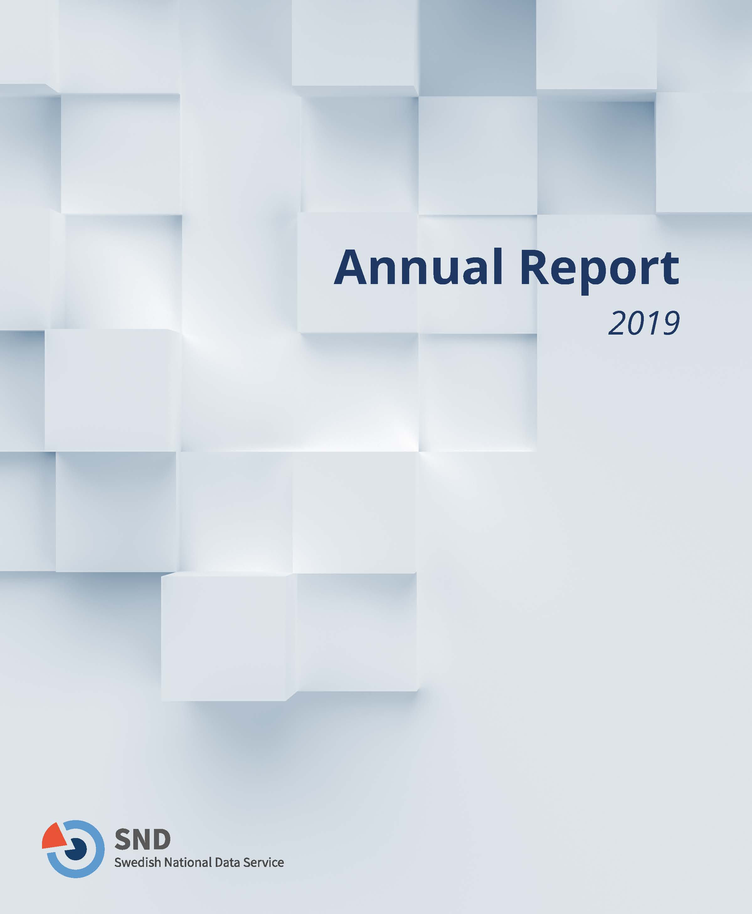 Front page SND Annual Report 2019