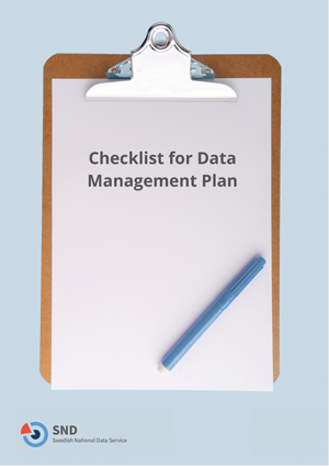 Checklist front page
